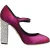 Dolce & Gabbana Roze Strass Mary Janes Hakken Pumps Schoenen
