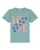 watabout.kids Shirt ‘Pfotenliebe’  blauw / turquoise / rosa