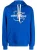 Sportlogo Hoodie in Blauw