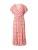 ONLY Jurk ‘ONLZilla Adele’  lichtblauw / rood / offwhite