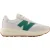 New Balance Heren 370 Suède Trainers (Wit, Groen)