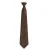 Premier Herenmode “Kleuren” Work Clip On Tie (Bruin)