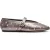 Steve Madden Archer Flat Shoes Pewter Leather