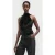 AllSaints Bellatrix Velvet Top Black