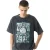 Pretty Green Heren Belettering Regular T-shirt (Zwart)