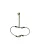 Louis Vuitton Parelnody Choker Halsketting in Goudkleurig Metaal en Zwart Lederen