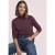 Effen shirt met lange mouwen en col