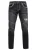 Jeansbroek “NISHO” straight fit biker katoen stretch