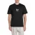 REPLAY regular T-shirt met backprint zwart
