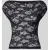 Gina Tricot Slim fit T-shirt van kant met asymmetrisch design