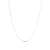 Luxenter Sterling zilveren 925 gerhodineerde ketting – Tartes