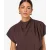 IBANA midi jurk met ceintuur – bruin