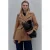 comma wollen trenchcoat beige