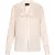 Dreimaster Blouse Dames Wol Wit Gestippeld