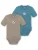 normani Rompertje/body ‘Tihoi’  beige / blauw / wit