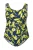 Ulla Popken Badpak  indigo / donkerblauw