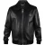 Philipp Plein Leren jas Zwart
