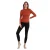 Dames lange mouwen warme geribbelde T-shirt Admas