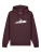 Watapparel Sweatshirt ‘ Fly me to the moon ‘  grijs / donkerrood / zwart / wit