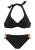 VIVANCE Bikini  donkerblauw / geel / pink / zwart / zilver