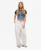 Superdry Vrouwen Baggy Parachute Broek Wit