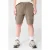 Shoeby regular waist sweatshort bruin