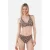 Barts high waist bikinibroekje Dauna bruin/ecru