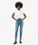 Skinny Jeans met Hoge Taille van Biologisch Katoen Blauw