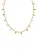 PURELEI Ketting ‘Boho’  geel / goud / groen / transparant