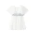 Mango Kids korte jurk wit