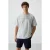 Overmaatse T-shirt met ronde hals en print
