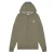 Aquascutum Active Small Logo Full Zip Up Army Green Hoodie