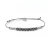 Luxenter 925 Sterling zilveren armband met gerhodineerde hematiet – Sunya