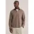 WE Fashion regular fit overhemd – bruin