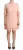 Dolce & Gabbana Dames Roze Rimpel Mouwen Viscose Sheath Jurk