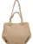 Carlo Colucci Shopper ‘Fietta’  taupe