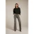Homage to Denim wide leg jeans grijs