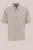 WE Fashion – Heren regular fit overhemd van piquéjersey – Regular fit – Beige – Katoen –