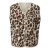 Leopardprint Fleece Vest, Casual Fit Dames s.Oliver