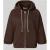 Smith and Soul oversized sweatjack met dubbele tunnelkoord