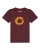 watabout.kids Shirt ‘Sonnenblume’  bruin / oranje / donkeroranje / bordeaux