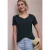 Street One Dames Basic shirt in Groen