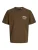 Jack & Jones Jjedover Graphic Tee Ss Crew Neck Sn 12288005 Print T-shirts 5034669 Cocoa