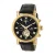 Heritor automatisch Winston semi-skelet lederen band horloge