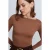 Slim Fit Boot Hals Lange Mouw Breibloes