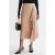 Reiss Ash Split Midi Skirt — Camel