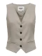 ONLY Bodywarmer ‘ONLLIinda’  taupe