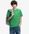 Essential Serif Logo Geborduurde T-shirt Green
