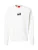 HUGO Sweatshirt ‘Daylo’  crème / zwart