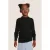 NAME IT KIDS ribgebreide longsleeve NKFNOLINE zwart